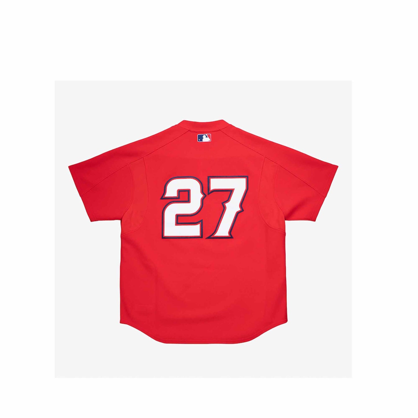 Men's Vladimir Guerrero Red Los Angeles Angels Cooperstown Collection 2004 Authentic Batting Practice Player Jersey