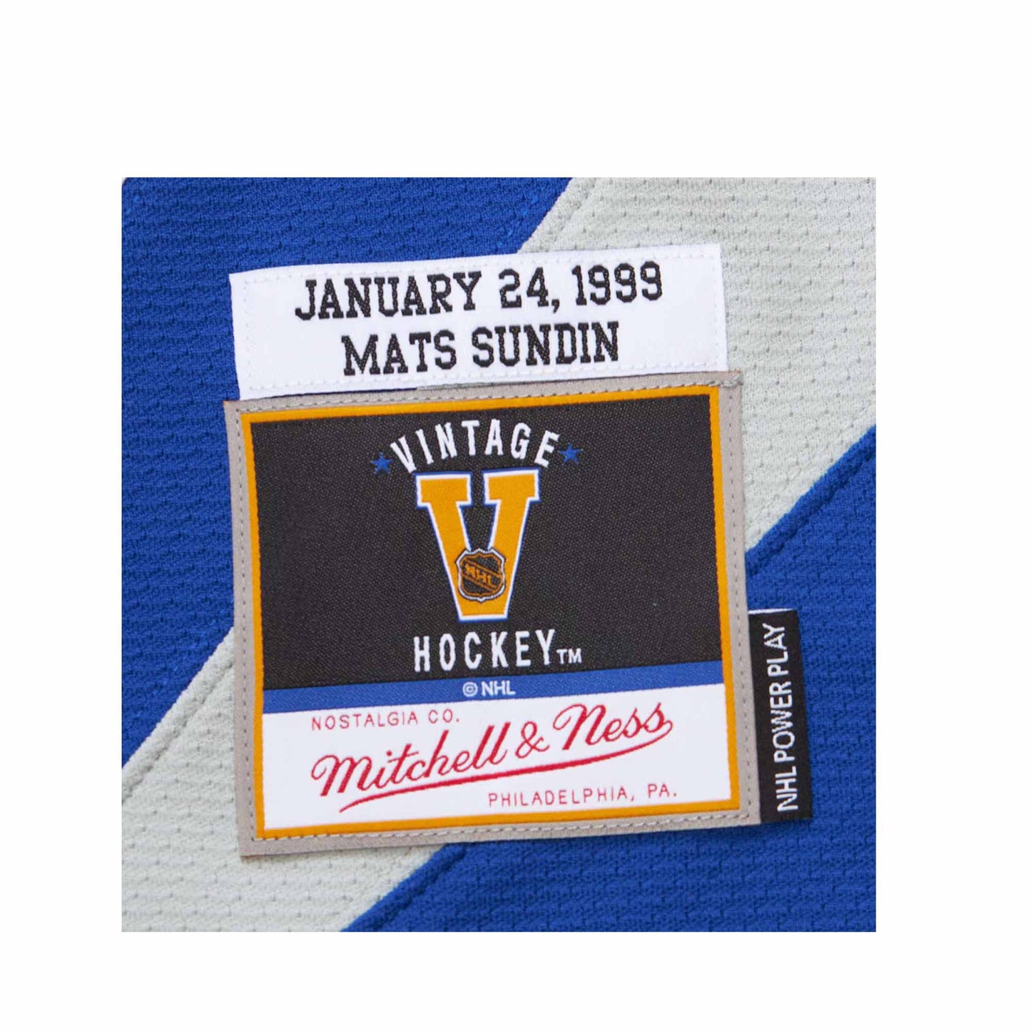 Men's Mats Sundin White Toronto Maple Leafs 1999 NHL All-Star Game Power Play Player Jersey
