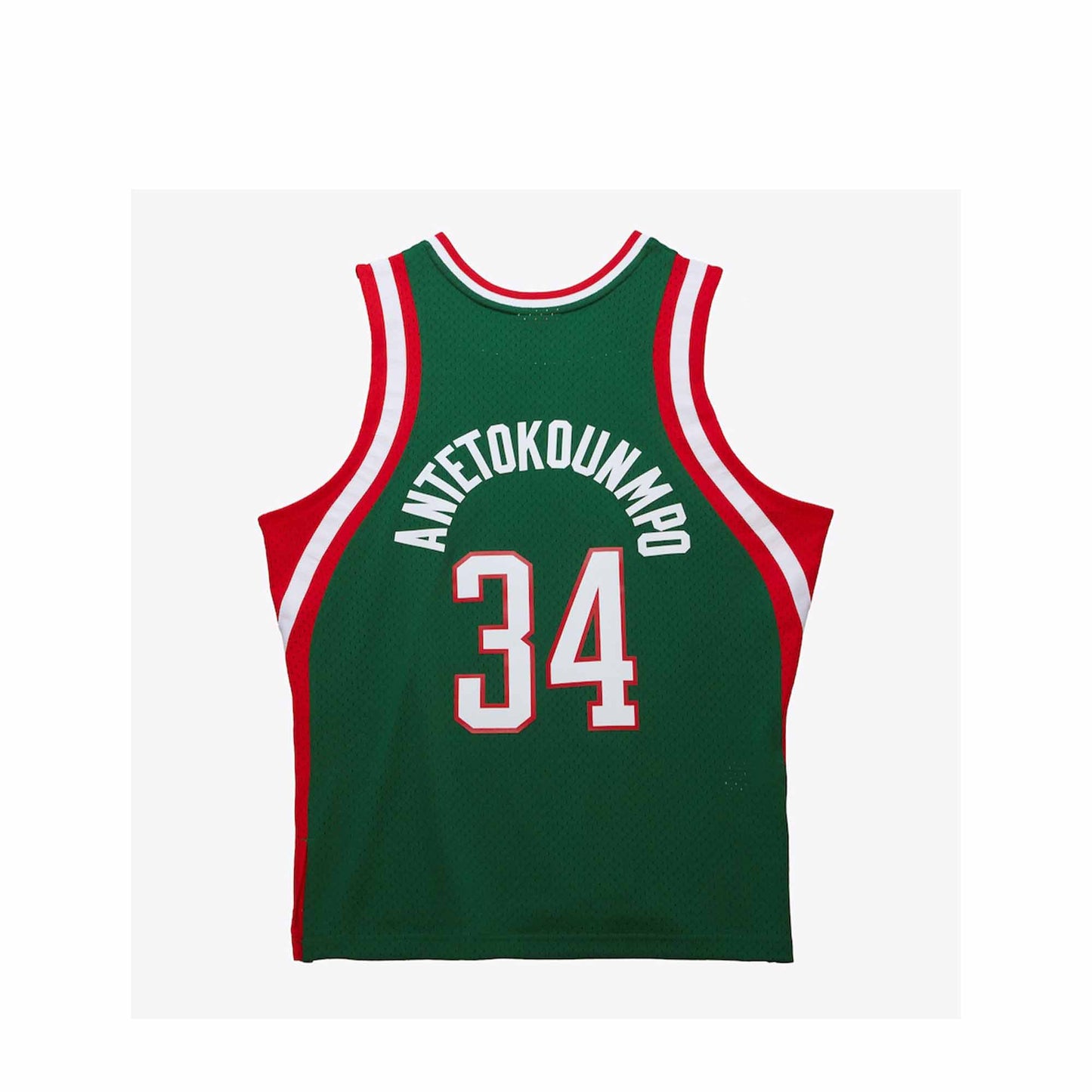 Men's Giannis Antetokounmpo Green Milwaukee Bucks 2013/14 Swingman Jersey