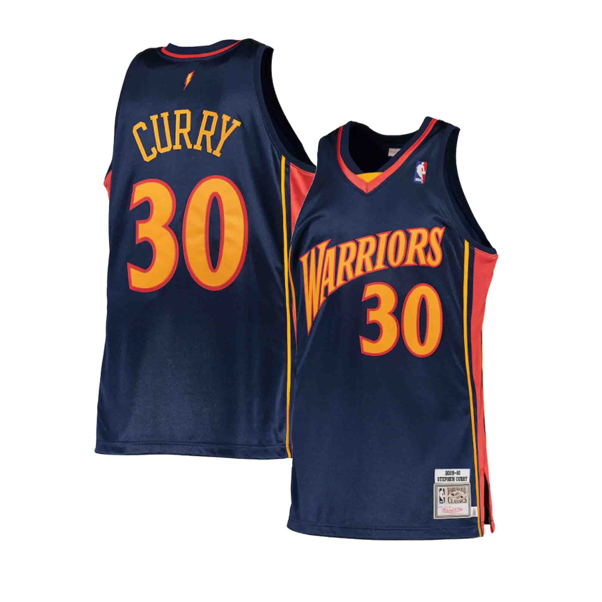 NBA Authentic Jersey 2009-10 Golden State Warriors Stephen Curry 