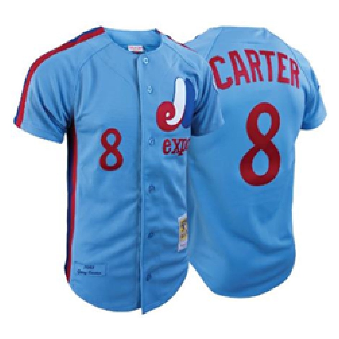 Authentic Jersey Montréal Expos Gary Carters #8 - Broski Clothing