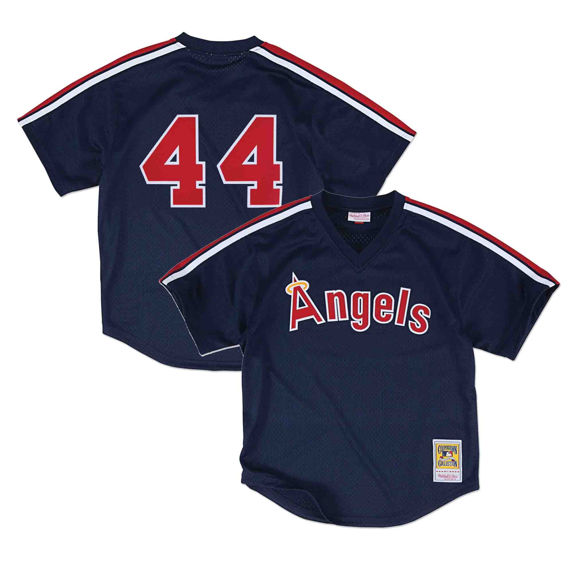 MLB BP Jersey California Angels 1984 Reggie Jackson #44 – Broskiclothing