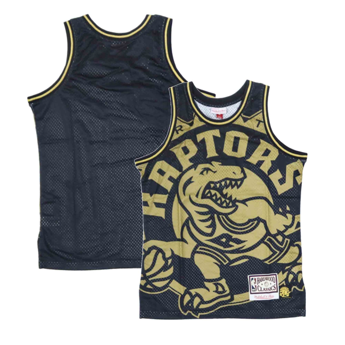 NBA Big Face Jersey Toronto Raptors - Black Gold
