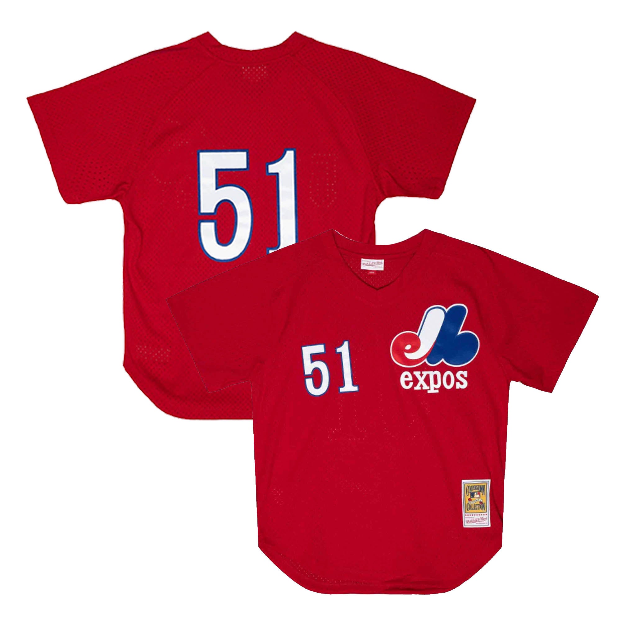 MLB Authentic BP Jersey Montreal Expos 1989 Randy Johnson #51 –  Broskiclothing