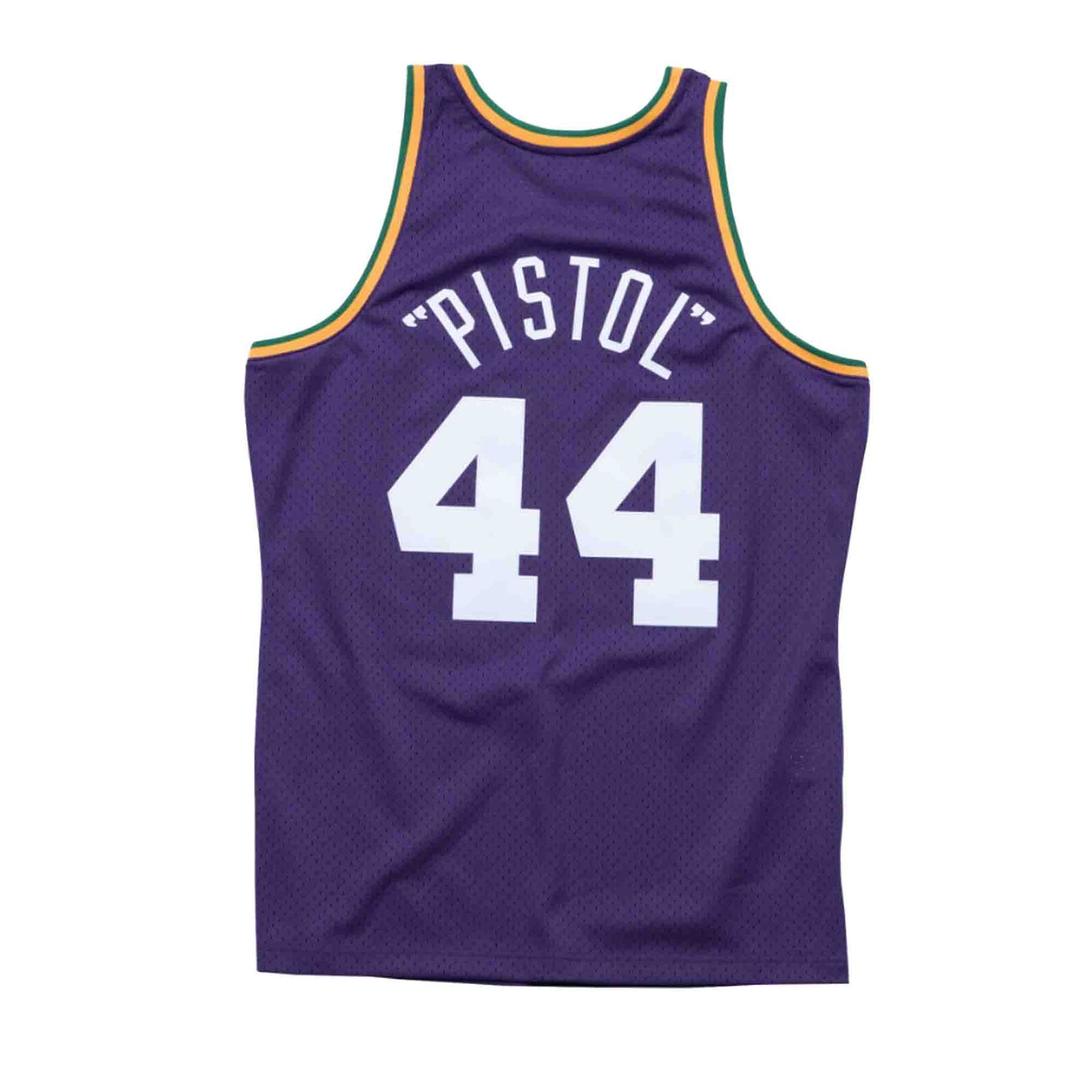 NBA Swingman Jersey New Orleans Jazz Road 1974-75 Pete Maravich #44