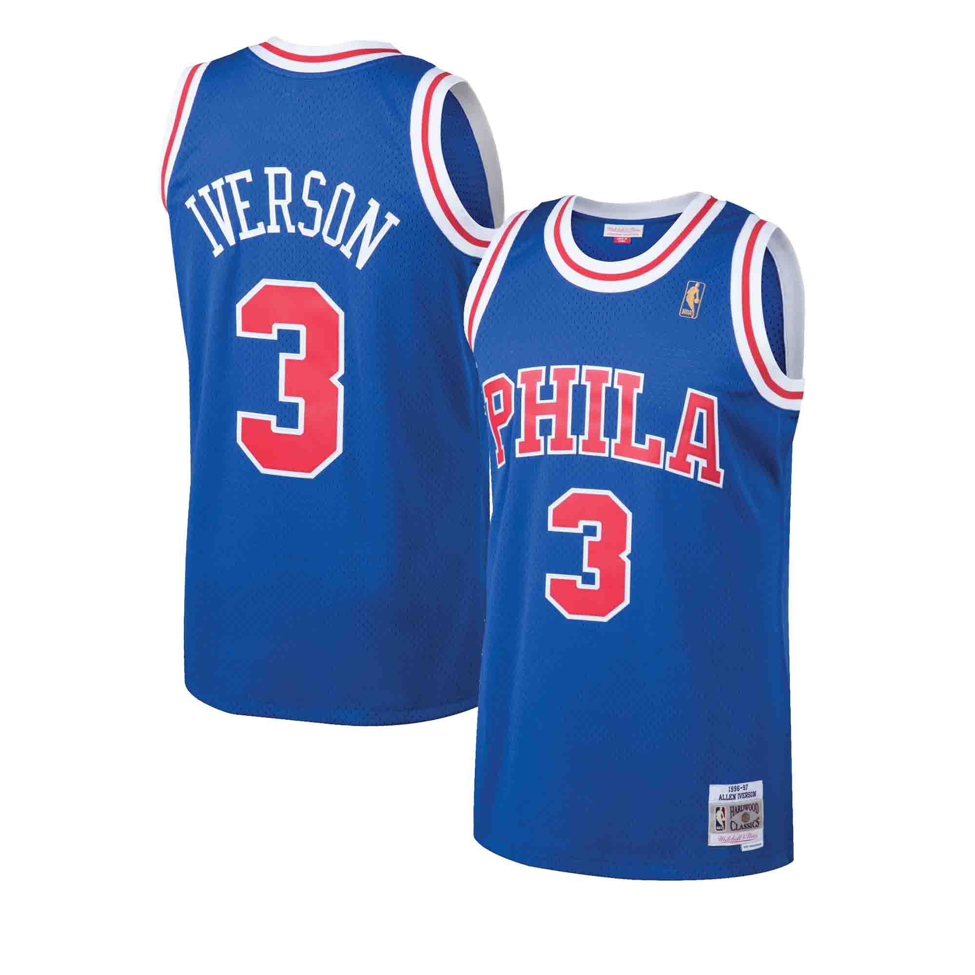 PHILADELPHIA SIXERS *IVERSON* NBA SHIRT M Other Shirts \ Basketball
