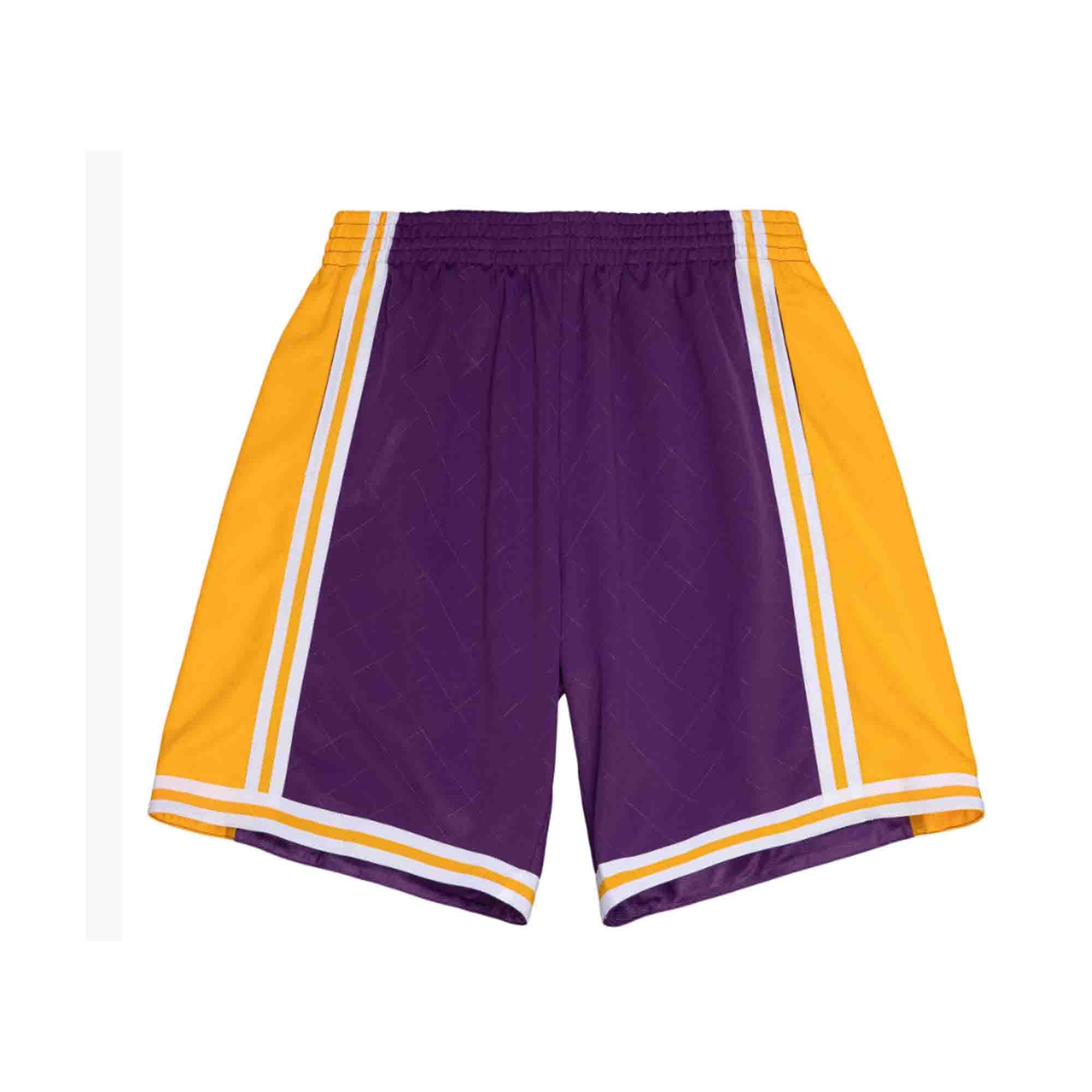 Mitchell & Ness Men's Mitchell & Ness Blue Los Angeles Lakers Hardwood  Classics 2001/02 Swingman Shorts