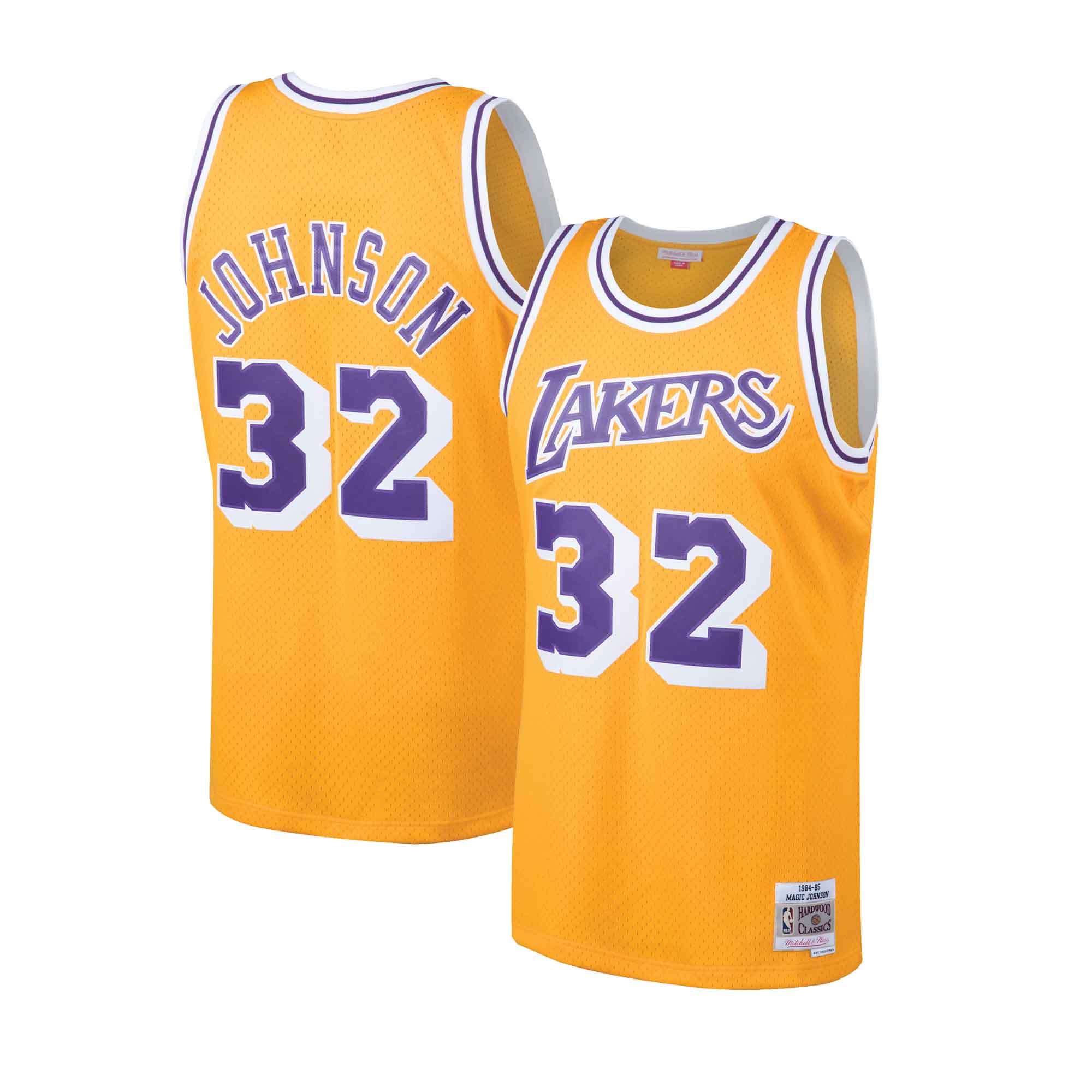NBA LOS ANGELES LAKERS MAGIC JOHNSON #32 JERSEY – NRML