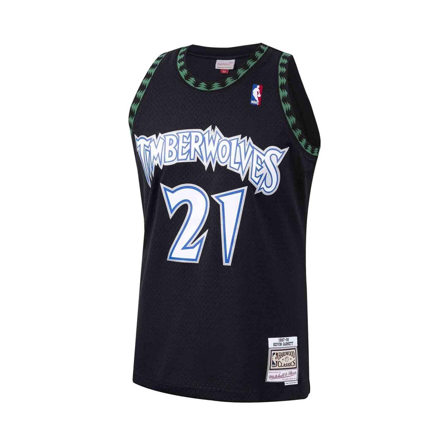 NBA Swingman Jersey Minnesota Timberwolves Alternate 1997-98 Kevin Garnett #21