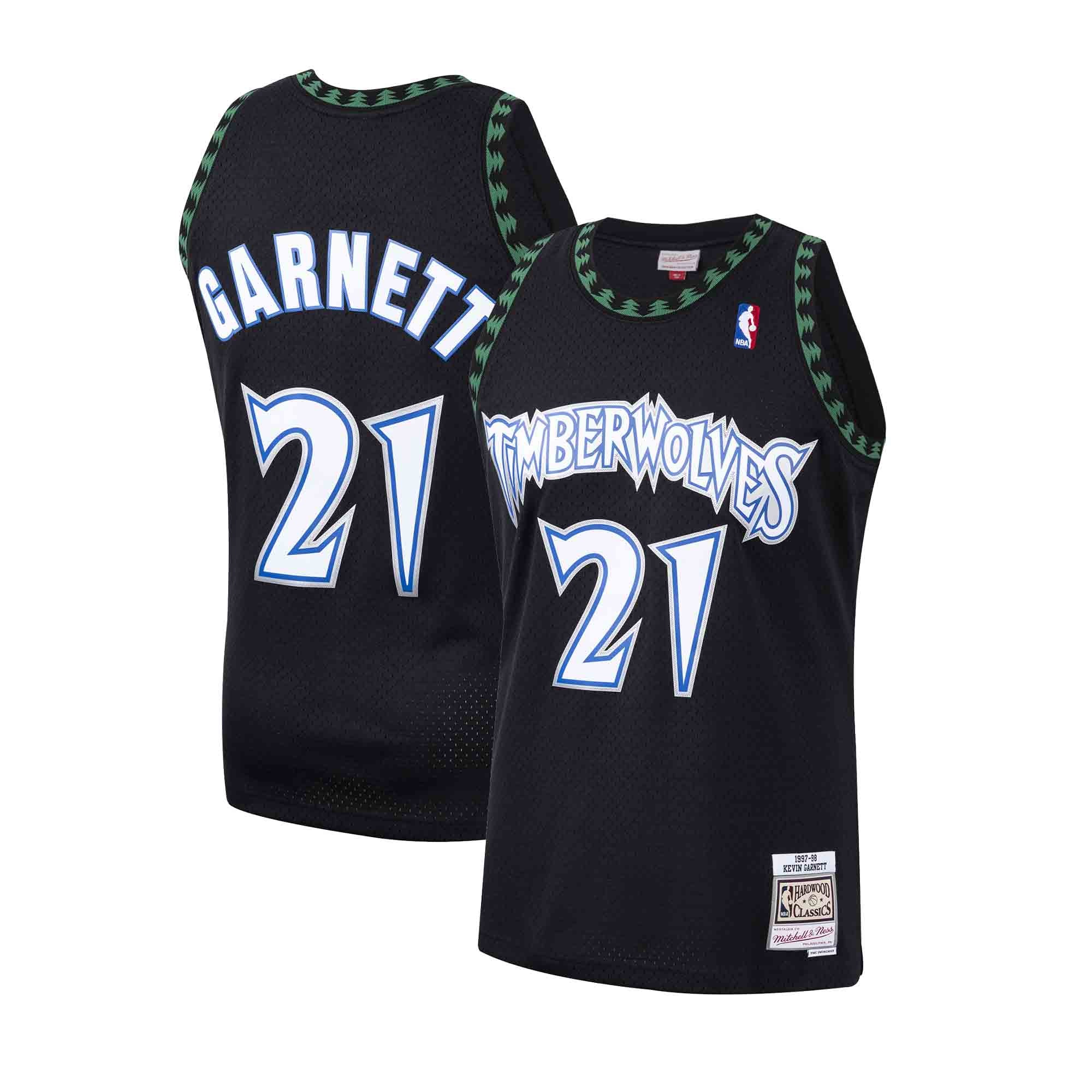 Swingman Jersey Minnesota Timberwolves Alternate 1997-98 Kevin Garnett -  Shop Mitchell & Ness Swingman Jerseys and Replicas Mitchell & Ness  Nostalgia Co.