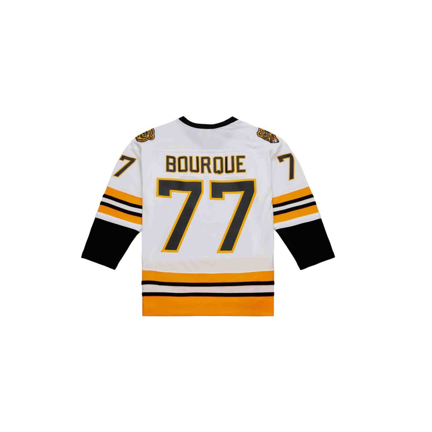 Blue Line Ray Bourque Boston Bruins White 1989 Jersey