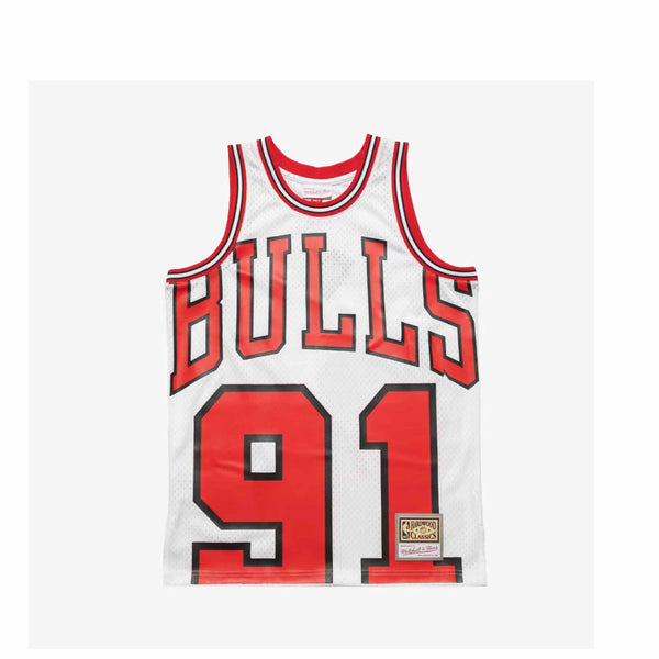 Dennis Rodman Chicago Bulls Maxxed Out 97-98 HWC Swingman Jersey