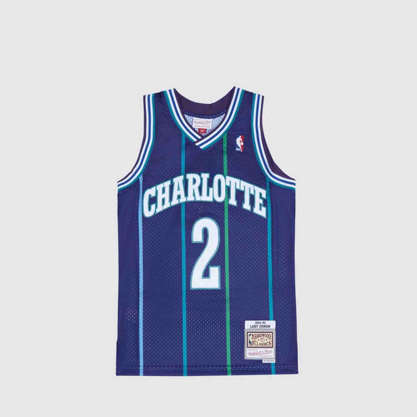 NBA Swingman Jersey Charlotte Hornets 1994-95 Larry Johnson #2