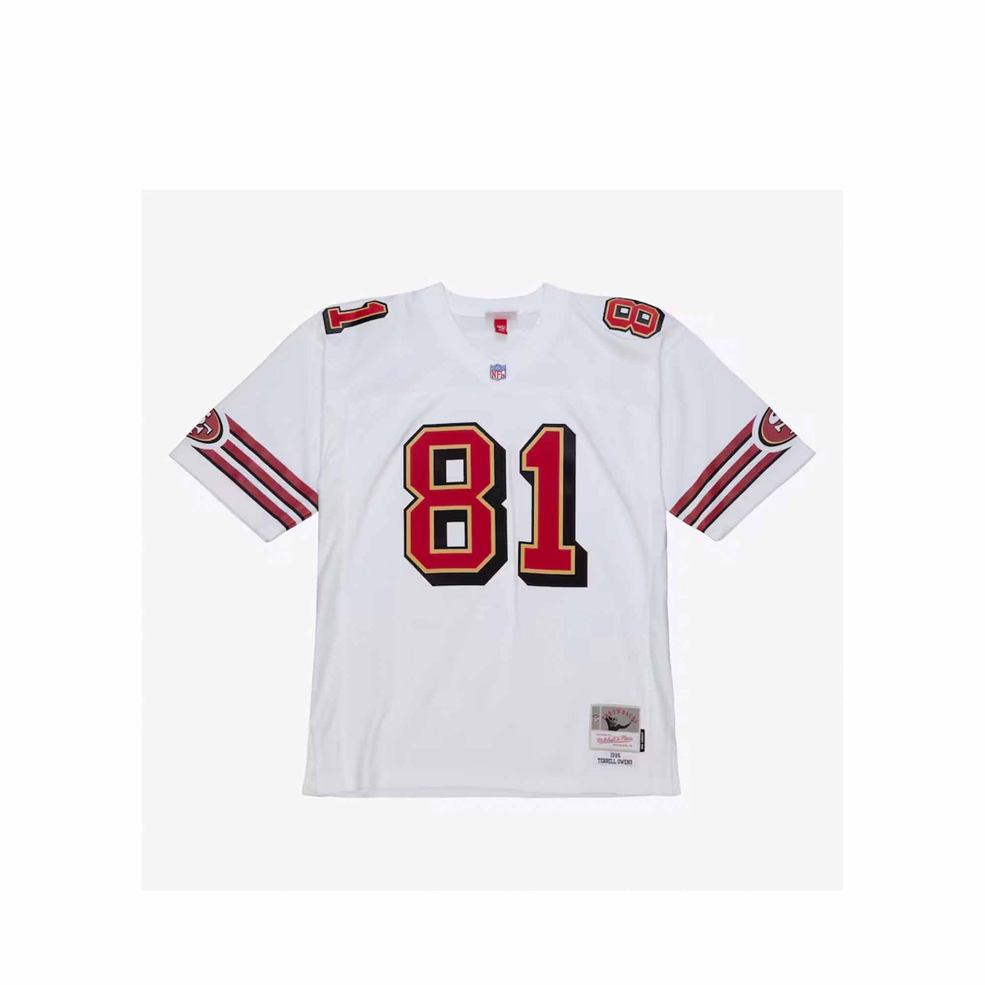 Men's Terrell Owens White San Francisco 49ers 1996 Legacy Jersey Broskiclothing Men's Terrell Owens White San Francisco 49ers 1996 Legacy Jersey Broskiclothing