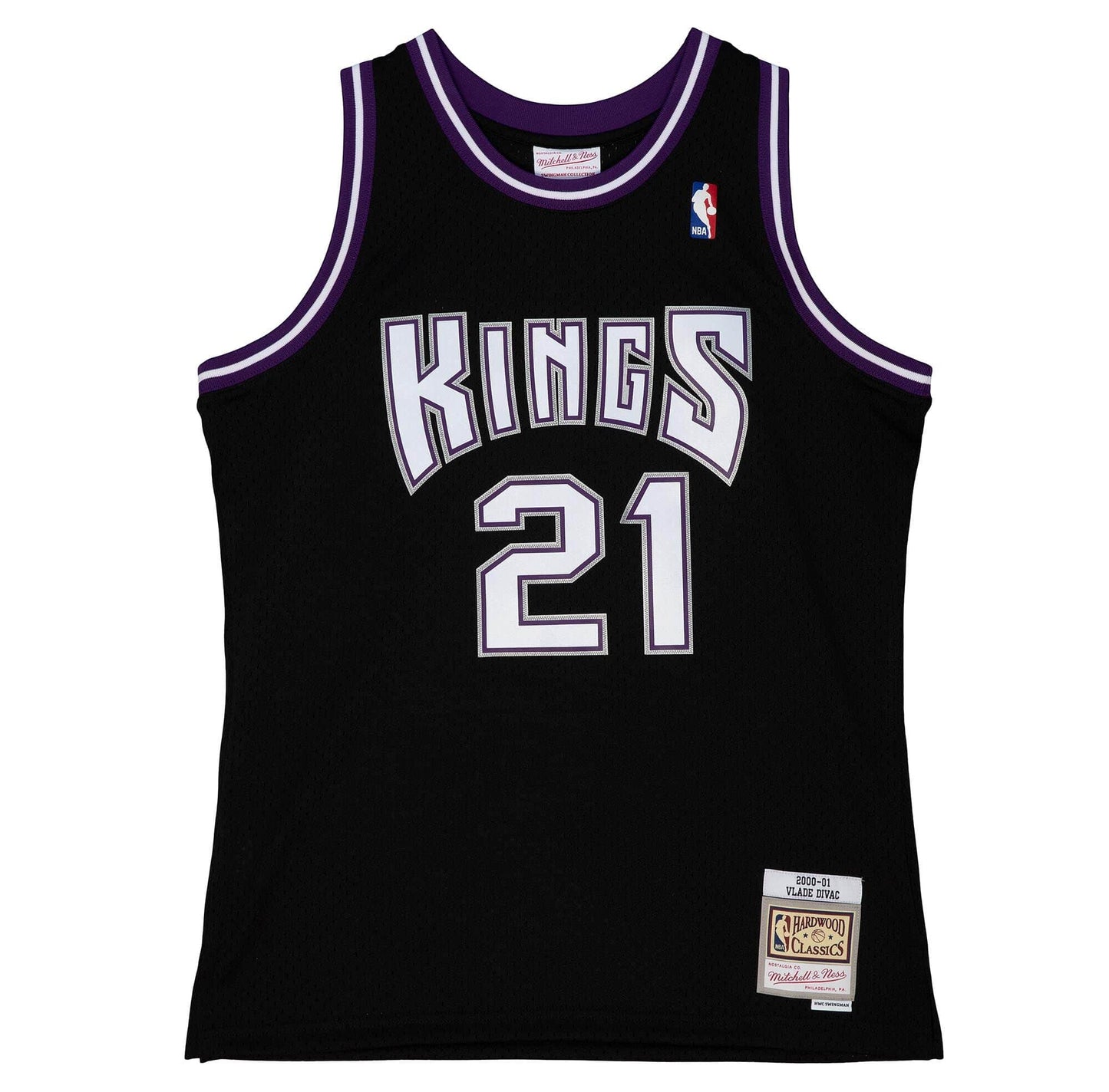 NBA Swingman Jersey Sacramento Kings Road 2000-01 Vlade Divac #21