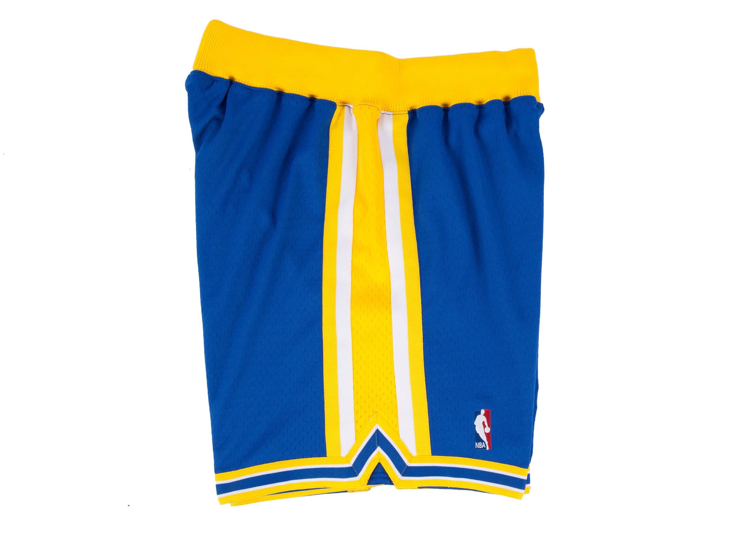 Warriors authentic hotsell shorts