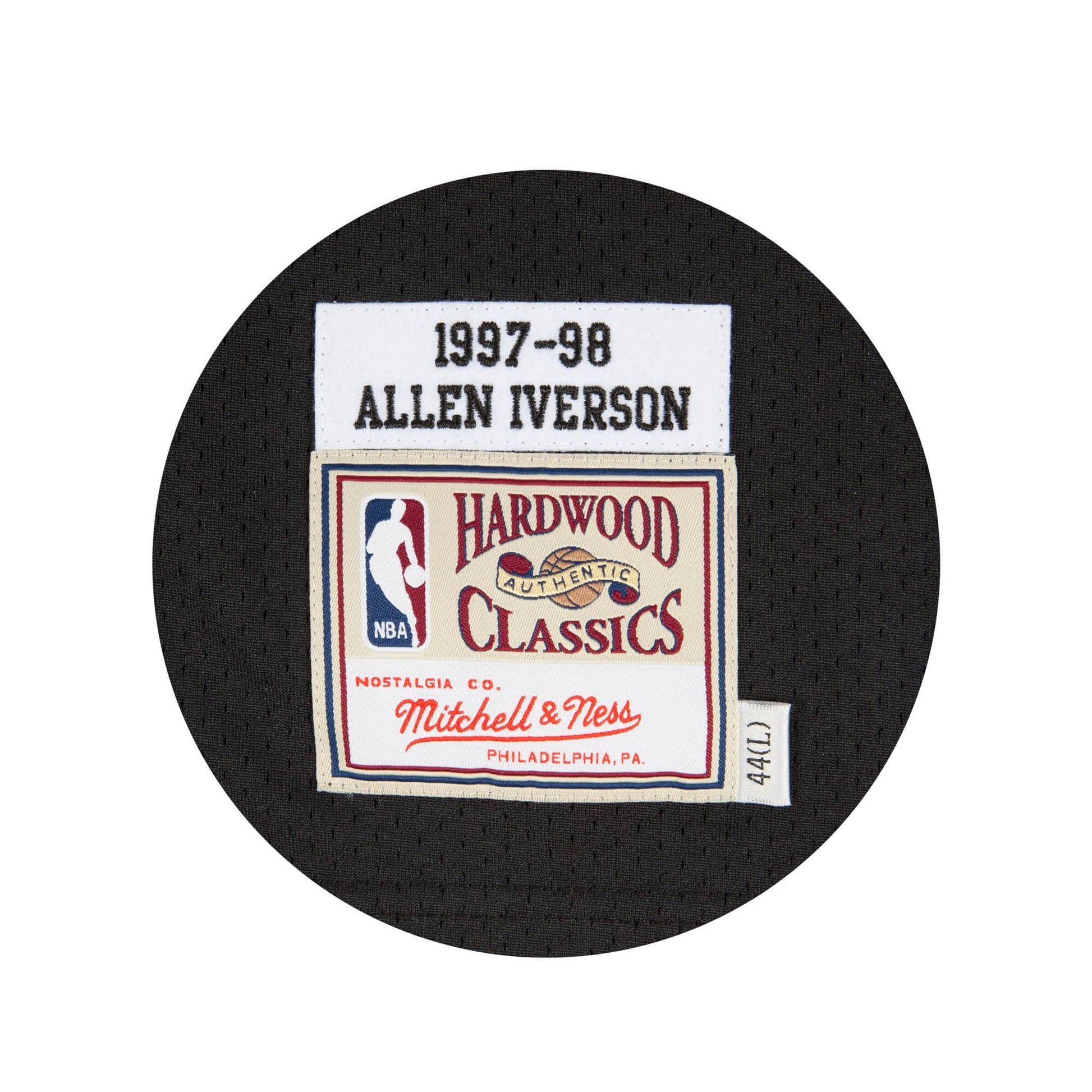 Philadelphia 76ers Allen Iverson #3 Authentic White Jersey Champion 56 604