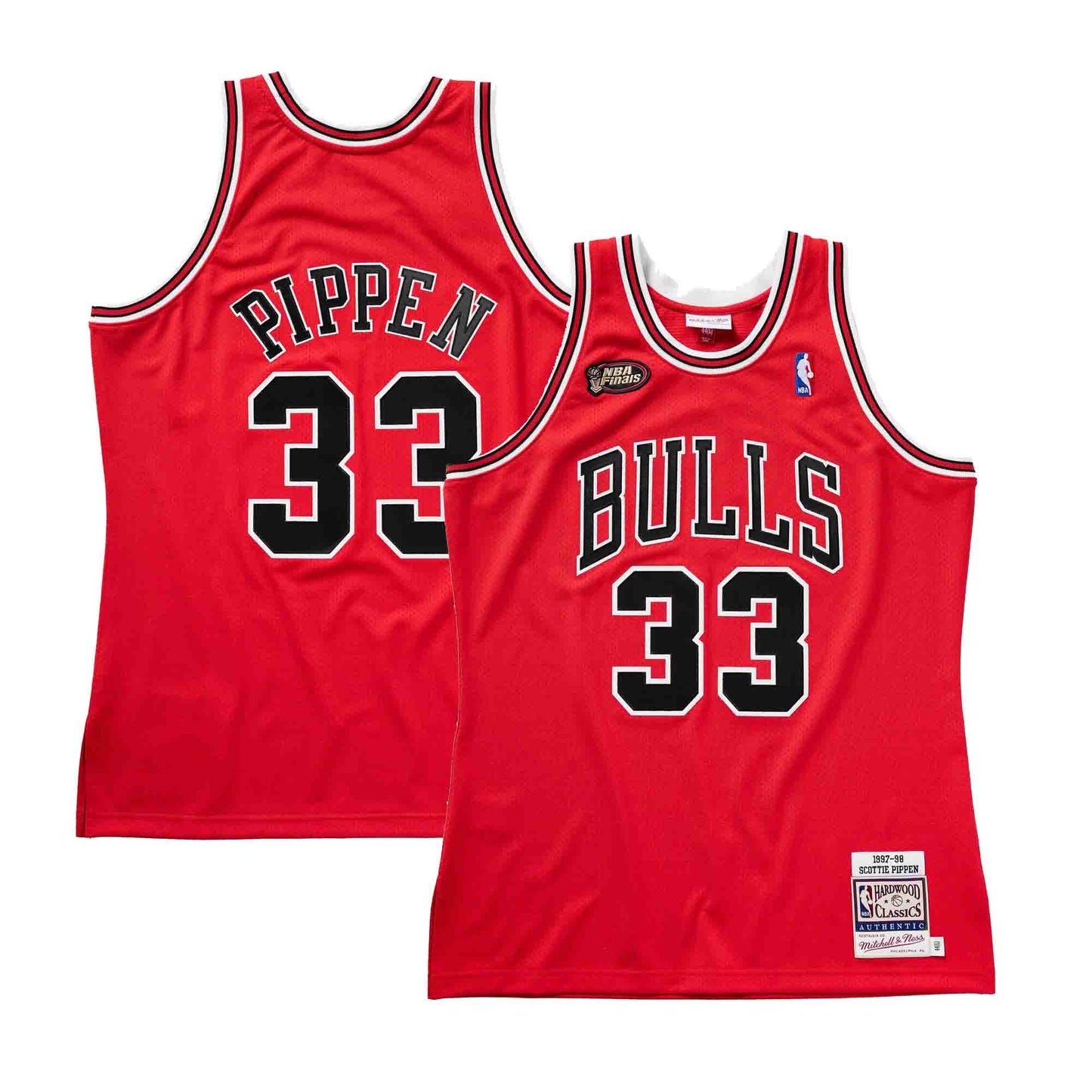 bulls dress jersey NBA Authentic Jersey Chicago Bulls Road Finals 1997-98 Scottie Pippen – Broskiclothing