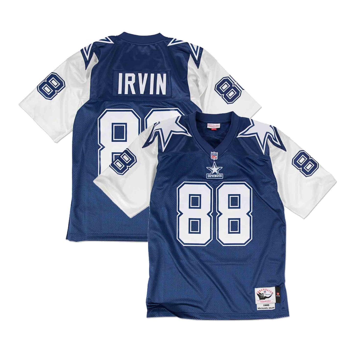 NFL Authentic Jersey Dallas Cowboys 1995 Michael Irvin #88 – Broskiclothing