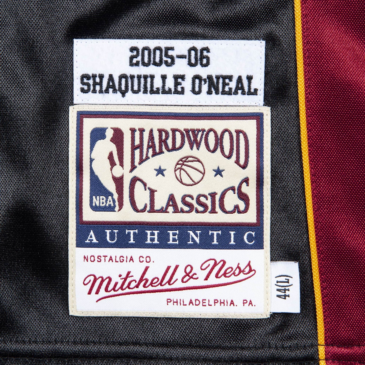 NBA Authentic Jersey Miami Heat Road Finals 2005-06 Shaquille O'Neal #32