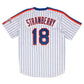 Authentic Jersey New York Mets 1986 Darryl Strawberry #18 - Broski Clothing