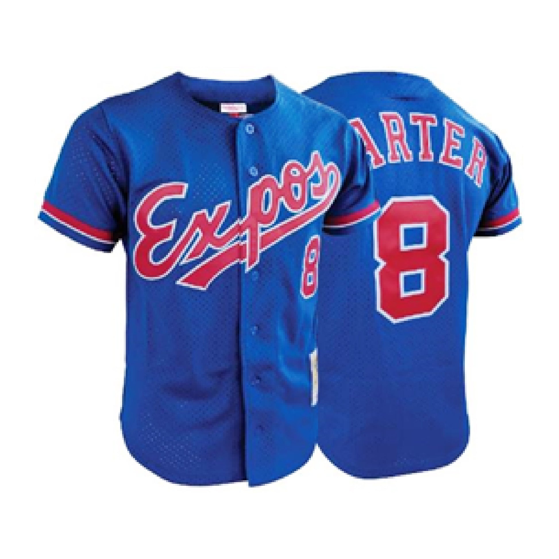 Mitchell & Ness Pedro Martinez MLB Authentic Jersey Montreal Expos | Blue | Size Medium