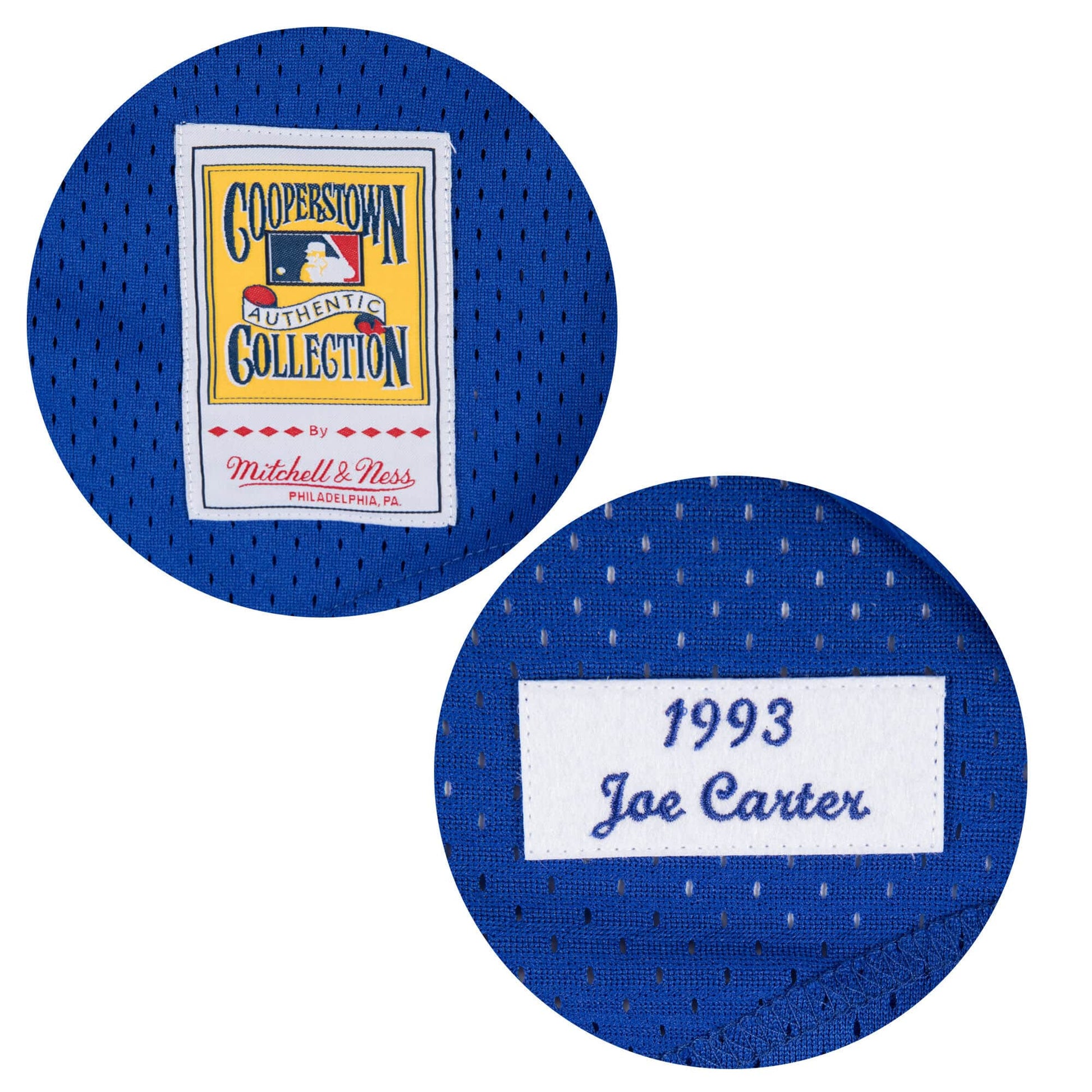 Joe Carter #29 Toronto Blue Jays Mitchell & Ness BP Navy Jersey M (40)