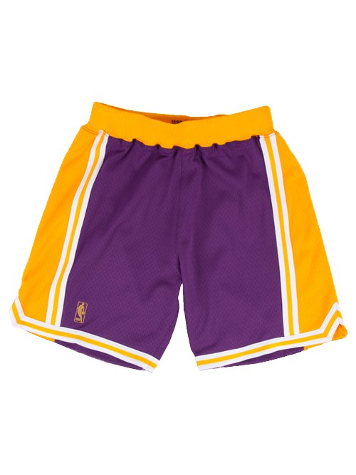 NBA Authentic Shorts Los Angeles Lakers Road