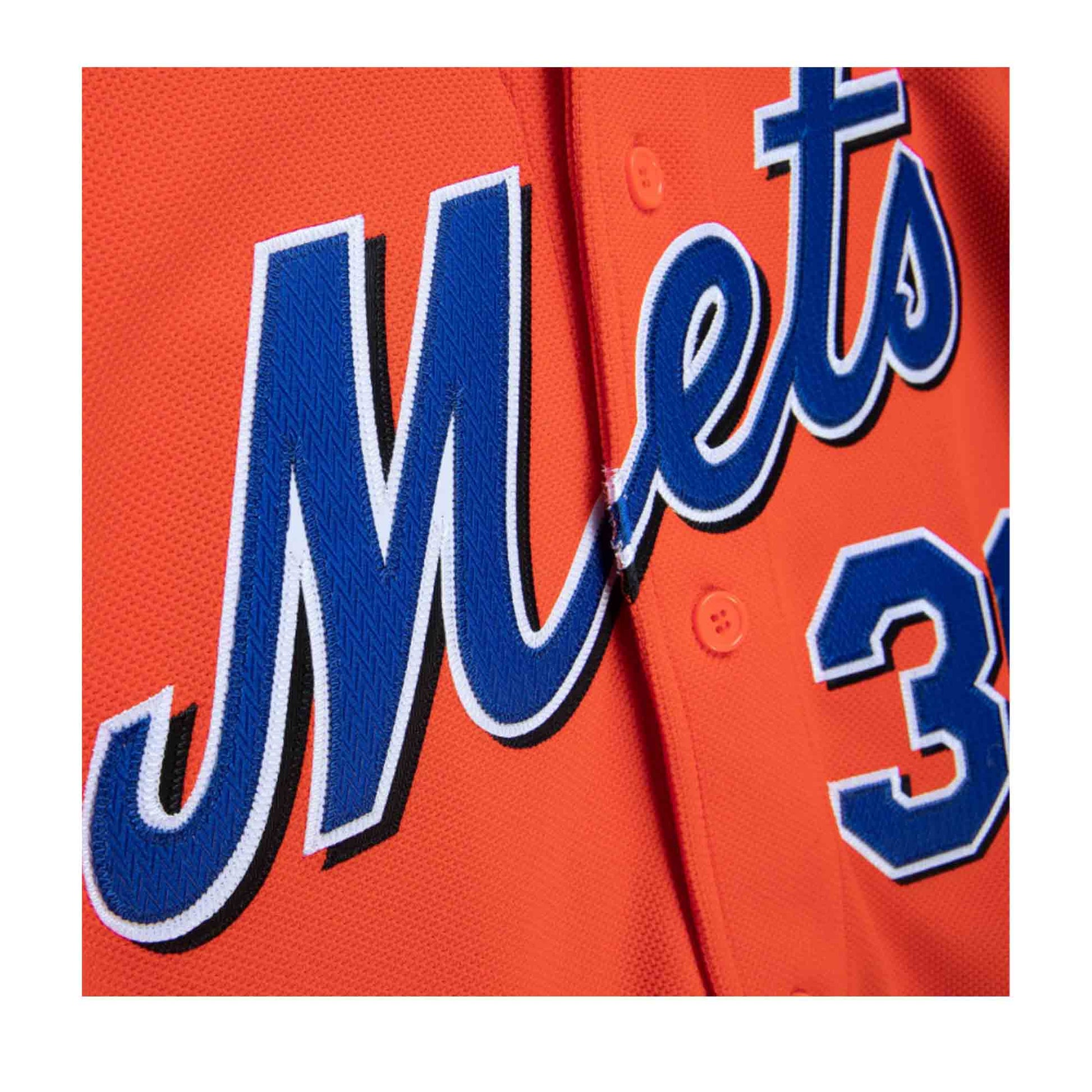 Retro Mets Majestic Striped Jersey Mike Piazza Large 