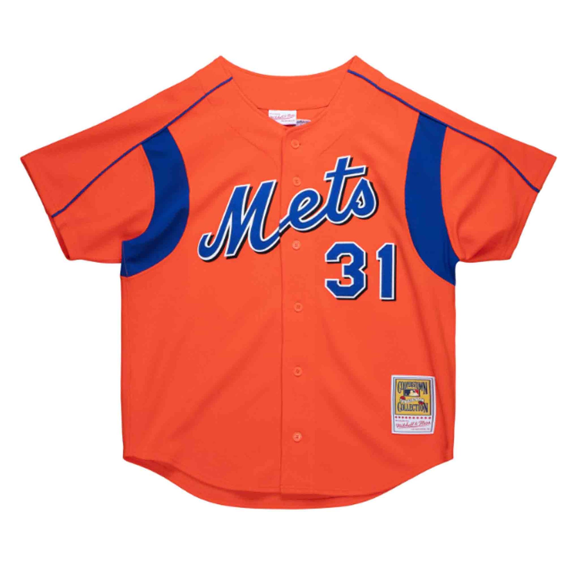 MLB Authentic BP Button Front Jersey New York Mets 2004 Mike