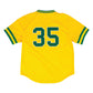 MLB BP Mesh Jersey Oakland Athletics 1984 Rickey Henderson #35
