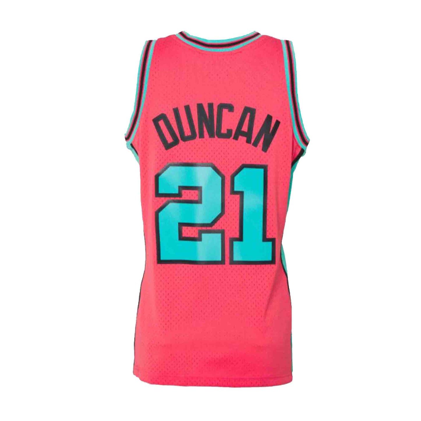 Mitchell & Ness San Antonio Spurs #21 Tim Duncan teal Reload 2.0 Swingman  Jersey