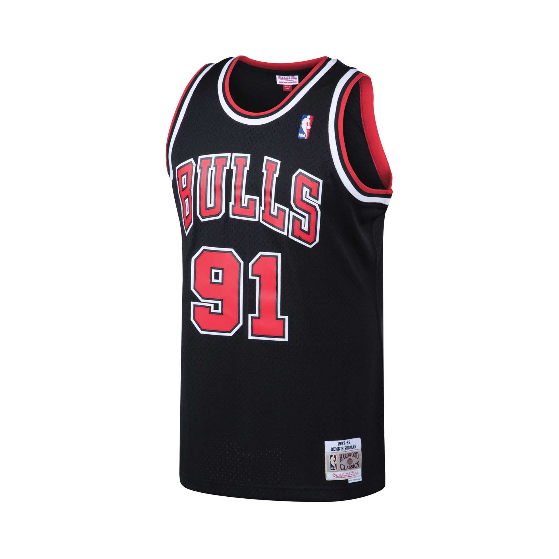 Dennis Rodman 1997-98 Chicago Bulls Alternate Hardwood Classic