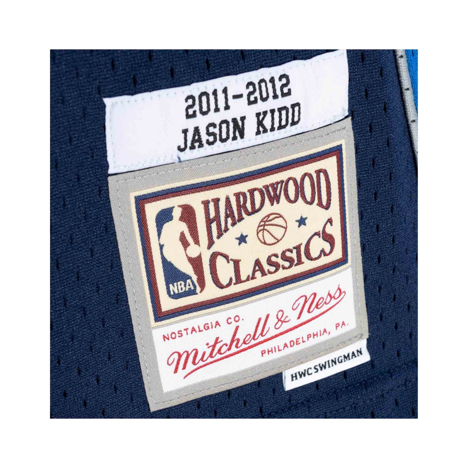 100% Authentic Jason Kidd Mitchell Ness 2011 12 Mavericks Jersey
