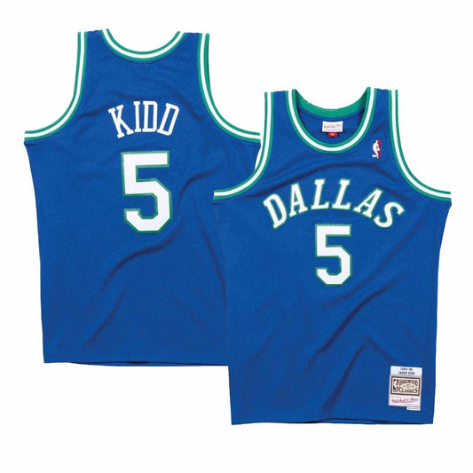 NBA Swingman Jersey Dallas Mavericks Road 1994-95 Jason Kidd #5