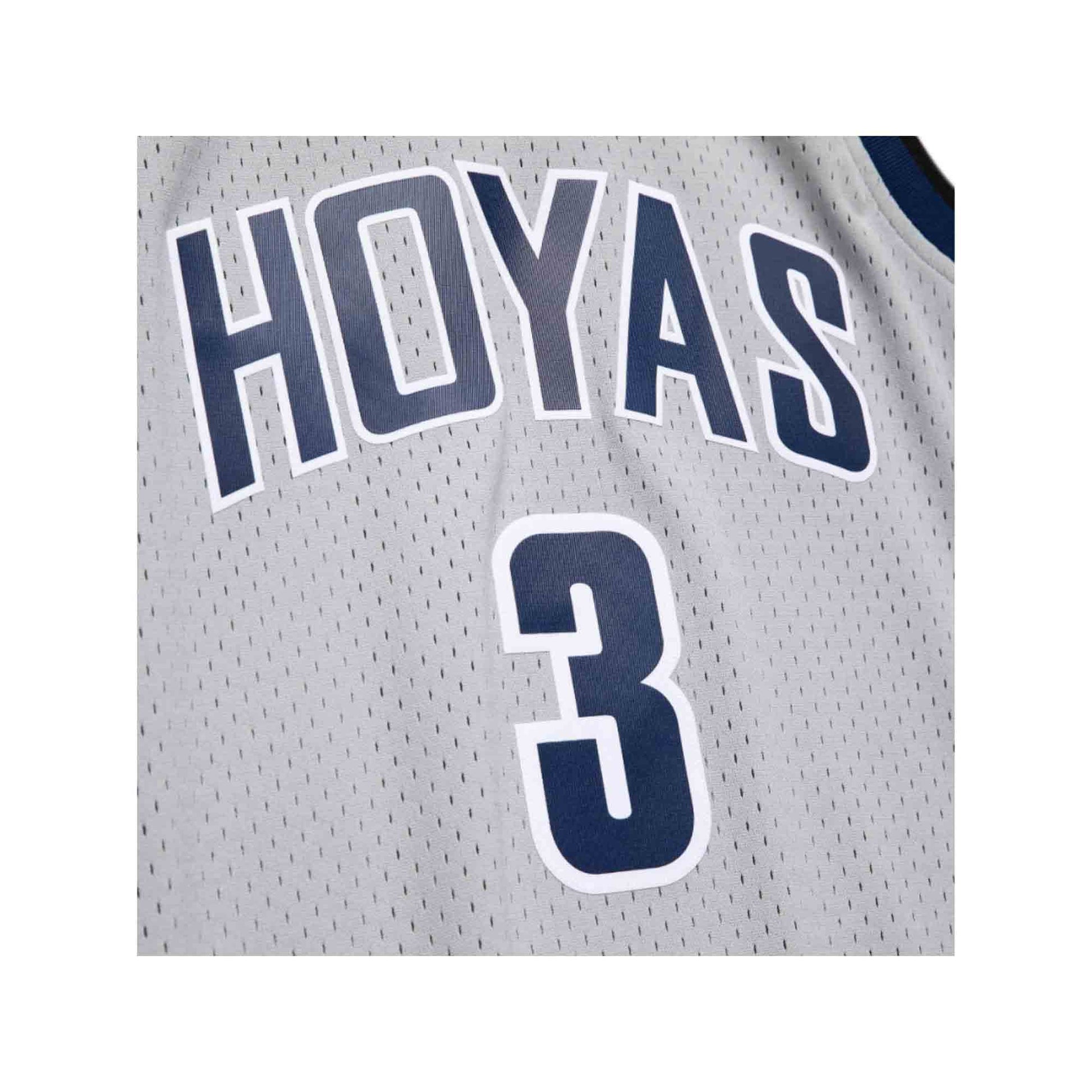 Georgetown Hoyas Allen Iverson Nike Basketball Jersey #3 Size