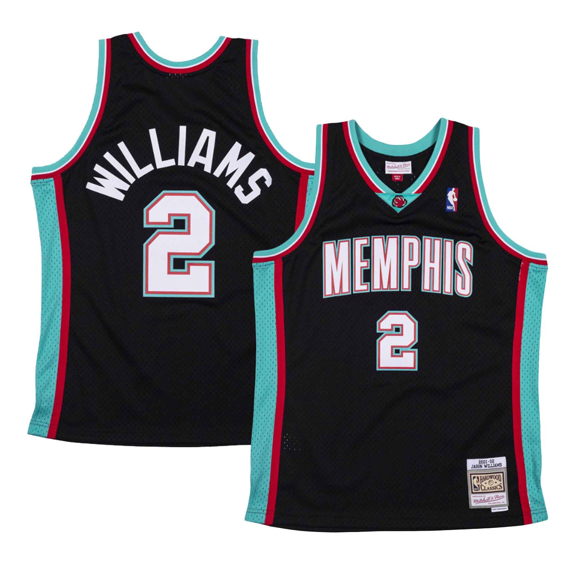 Jason Williams Memphis Grizzlies 01-02 HWC Swingman Jersey - White -  Throwback