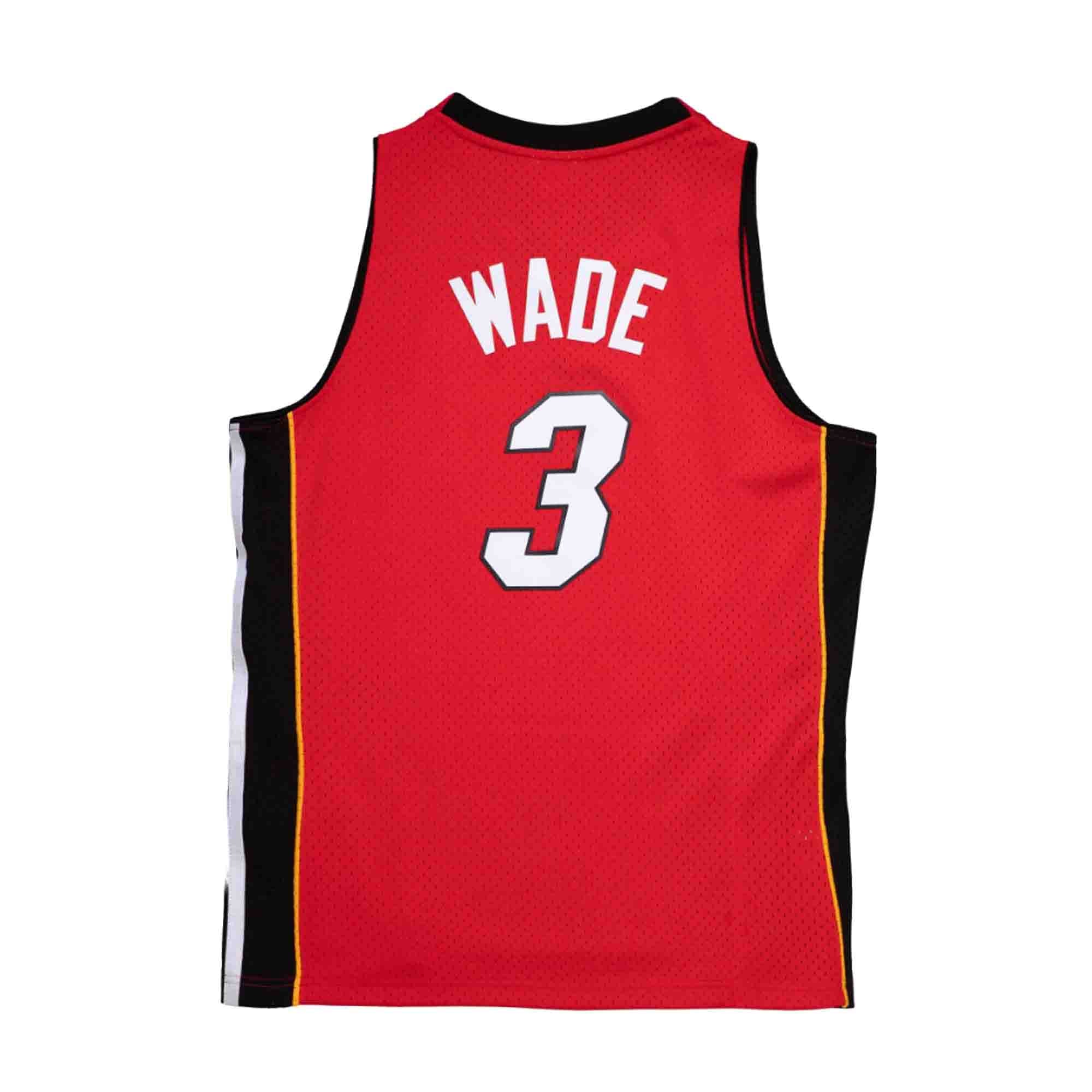 NBA Swingman Jersey Miami Heat Alternate 2005 06 Dwyane Wade 3 Broskiclothing