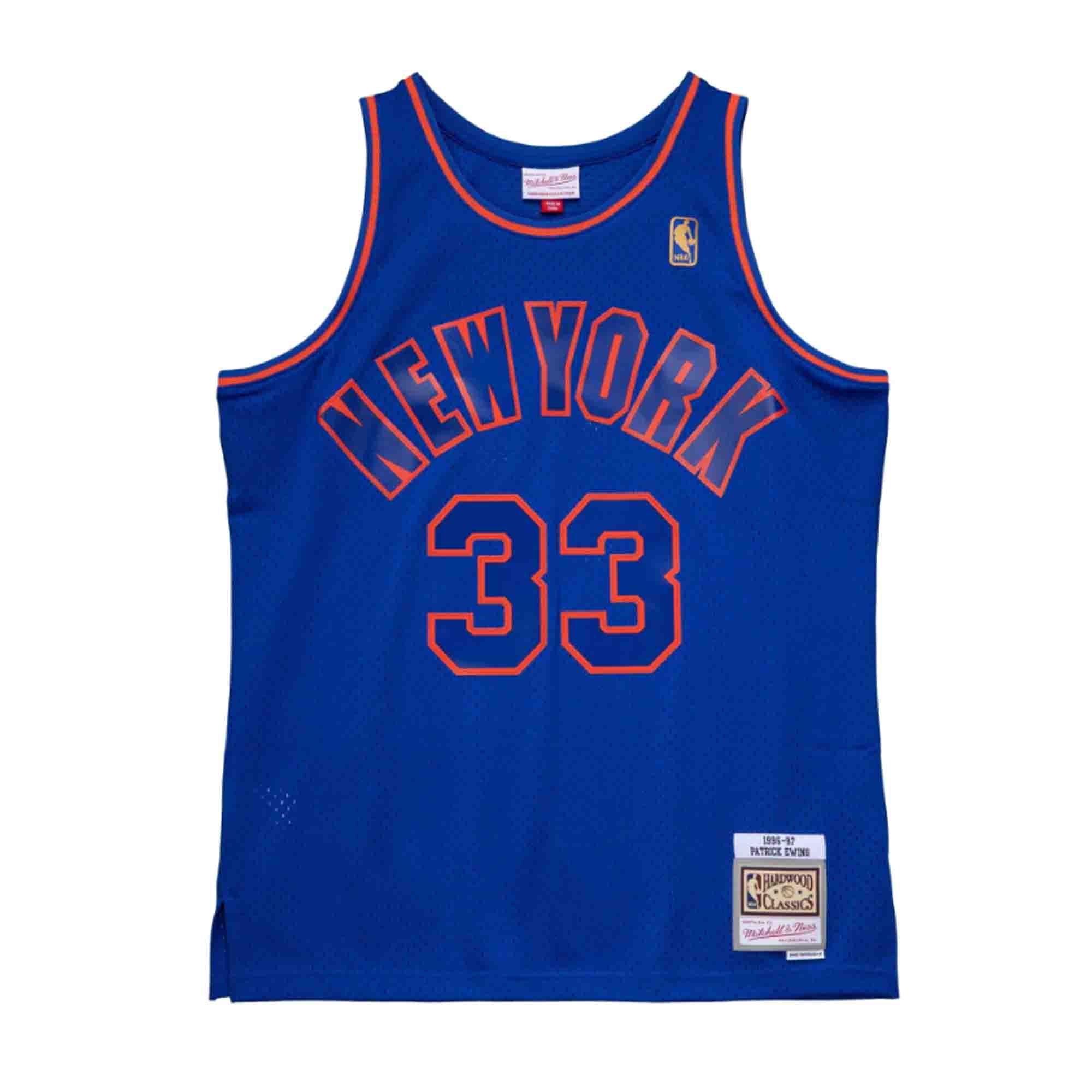 NBA Swingman Jersey New York Knicks 1996 97 Patrick Ewing 33