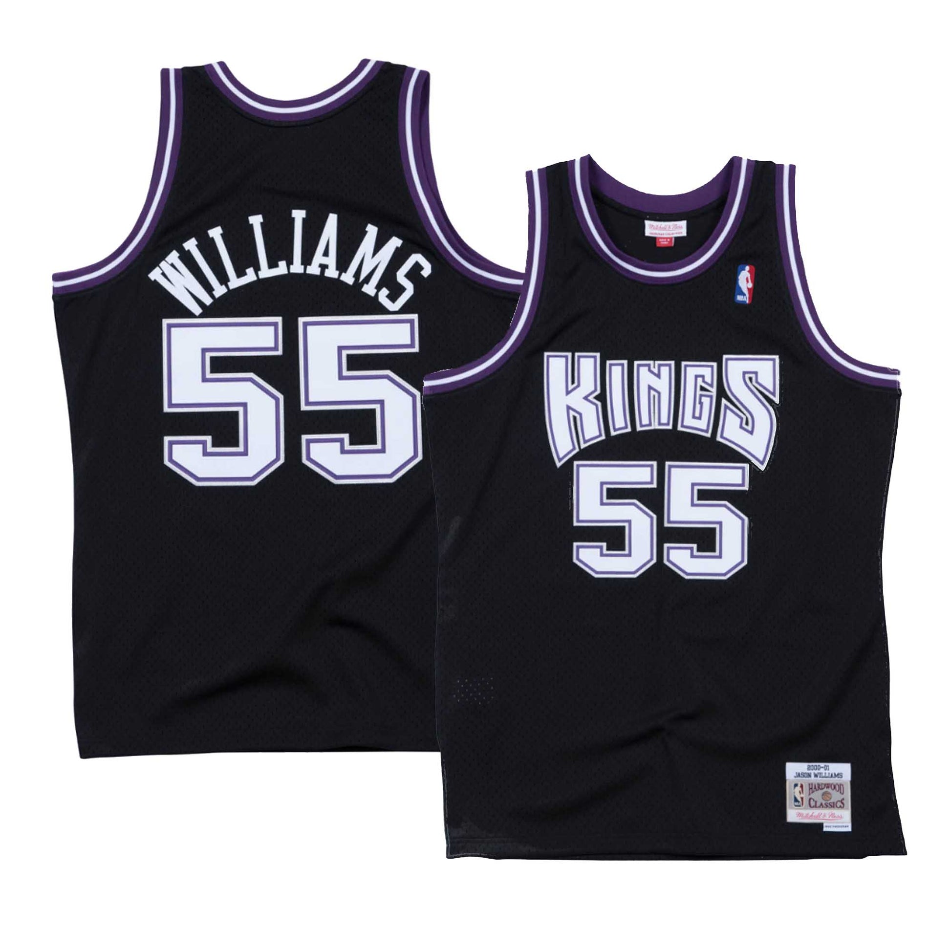 Jason Williams Sacramento Kings Mitchell & Ness 1998-99 Hardwood Classics  Authentic Jersey - Black