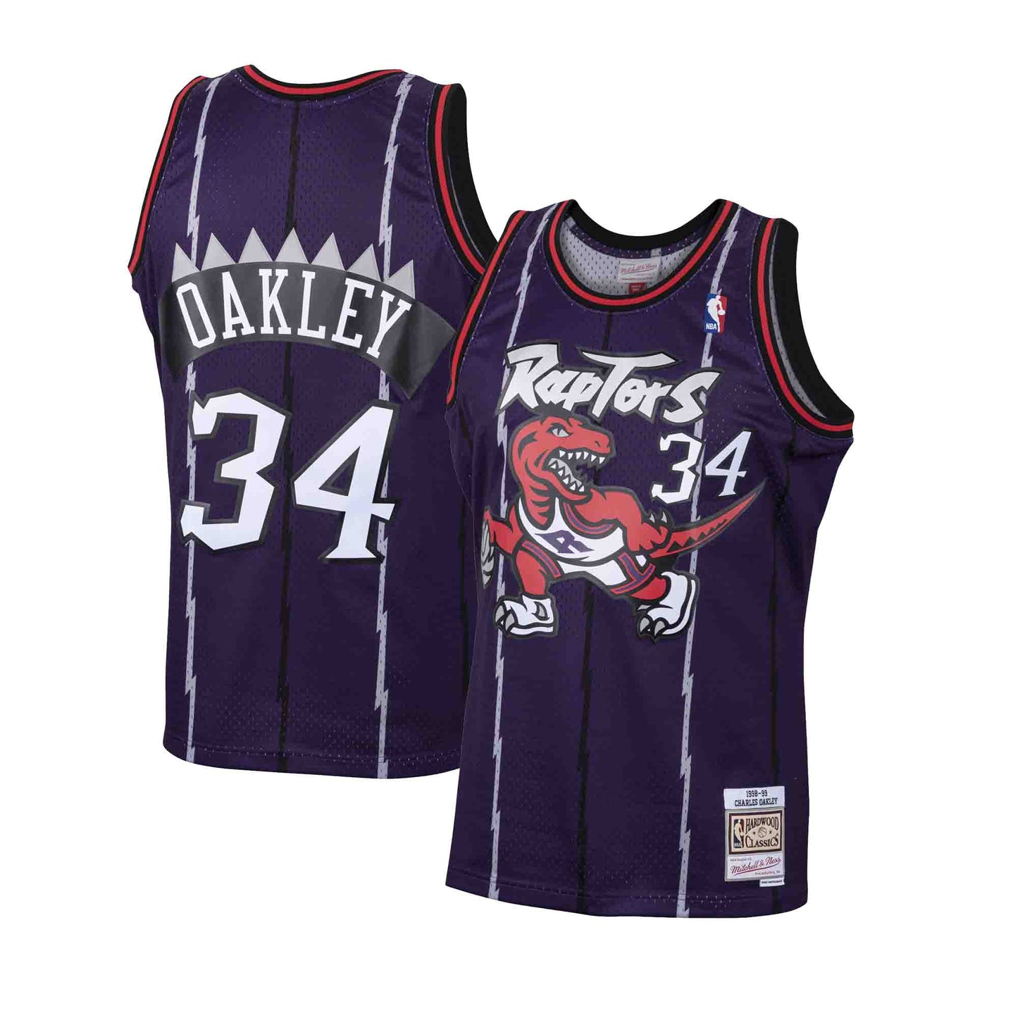 NBA Swingman Jersey Toronto Raptors 1998-99 Charles Oakley #34