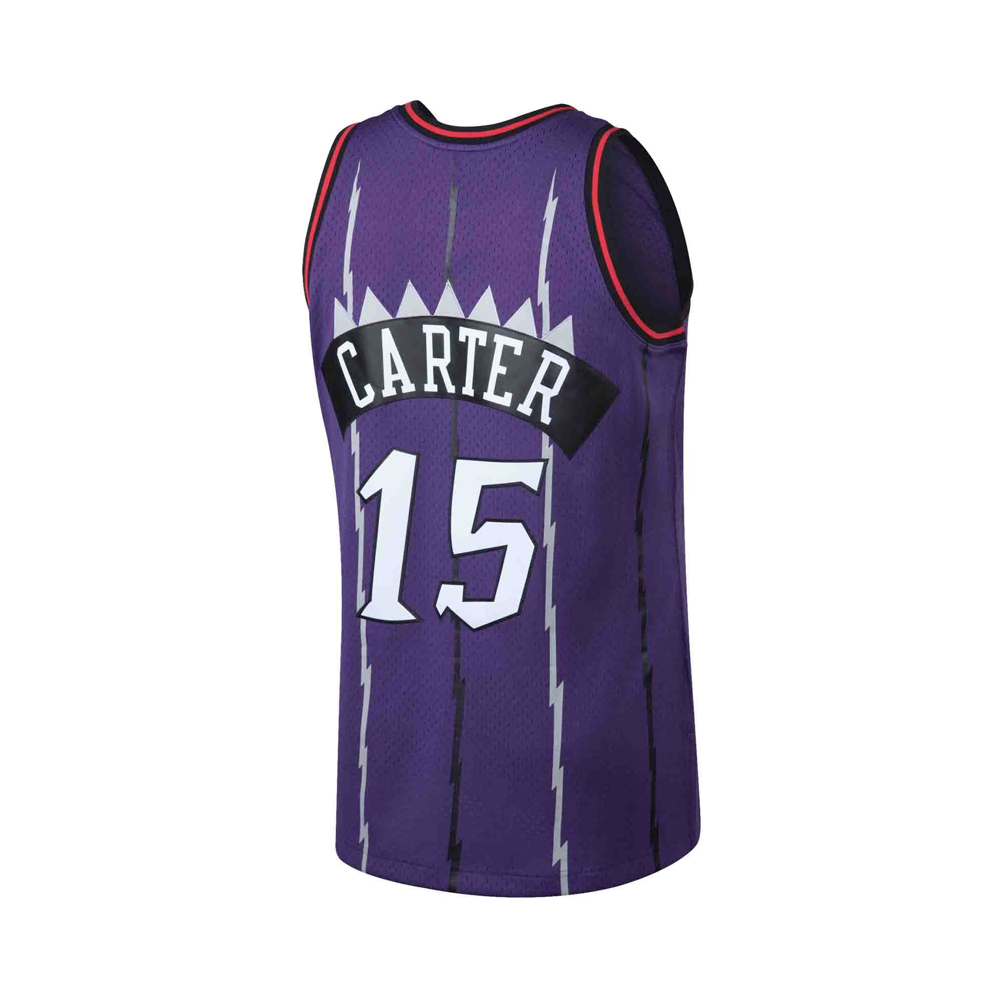 NBA Swingman Jersey Toronto Raptors Home 1998 99 Vince Carter 15 Broskiclothing