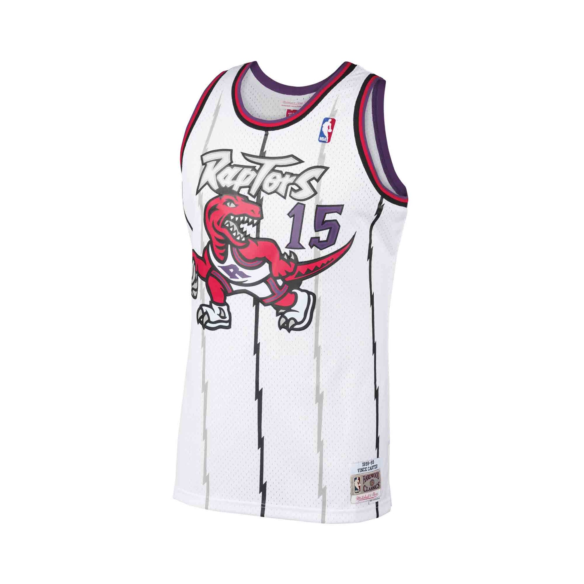 Toronto Raptors #15 Vince Carter Retro Jersey 1998-99