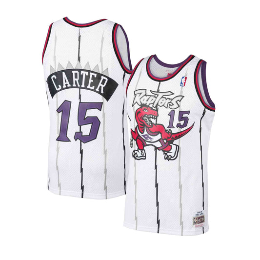 NBA Swingman Jersey Toronto Raptors Home 1998-99 Vince Carter #15 White
