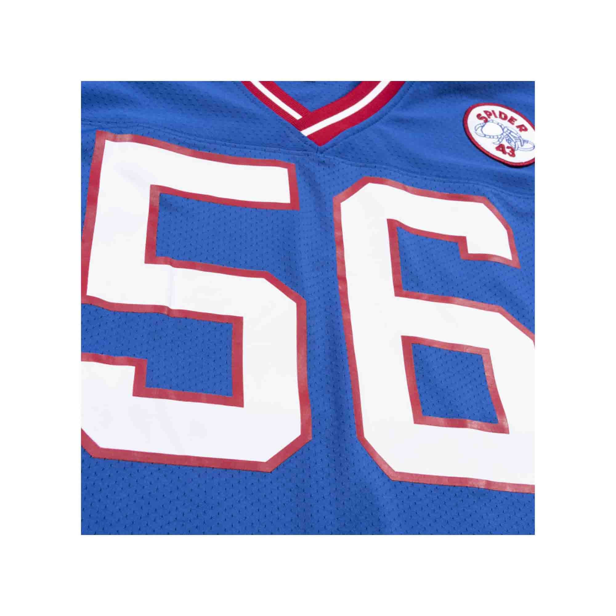 New York New York Giants No56 Lawrence Taylor Men's Black Nike Red Orange Stripe Vapor Limited NFL Jersey