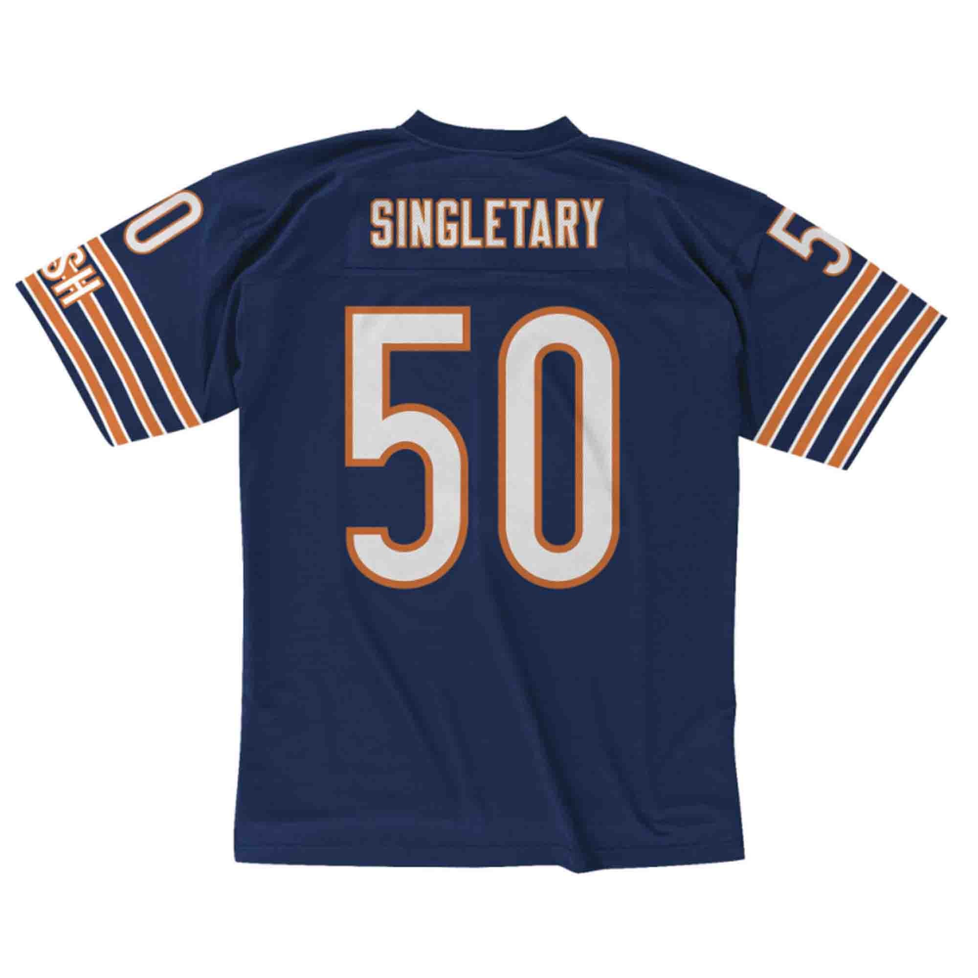 Nike Chicago Bears No50 Mike Singletary Black Men's Stitched NFL Limited 2016 Salute to Service Jersey