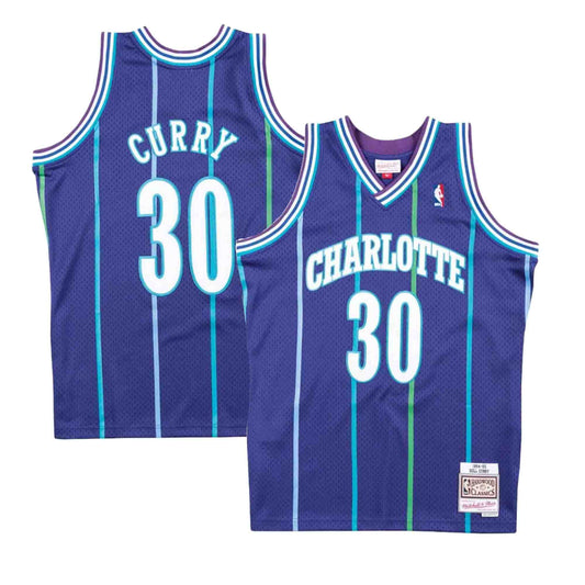 NBA Swingman Jersey Charlotte Hornets Alternate 1994-95 Dell Curry #30