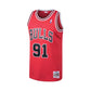 NBA Swingman Jersey Chicago Bulls Road 1997-98 Dennis Rodman #91