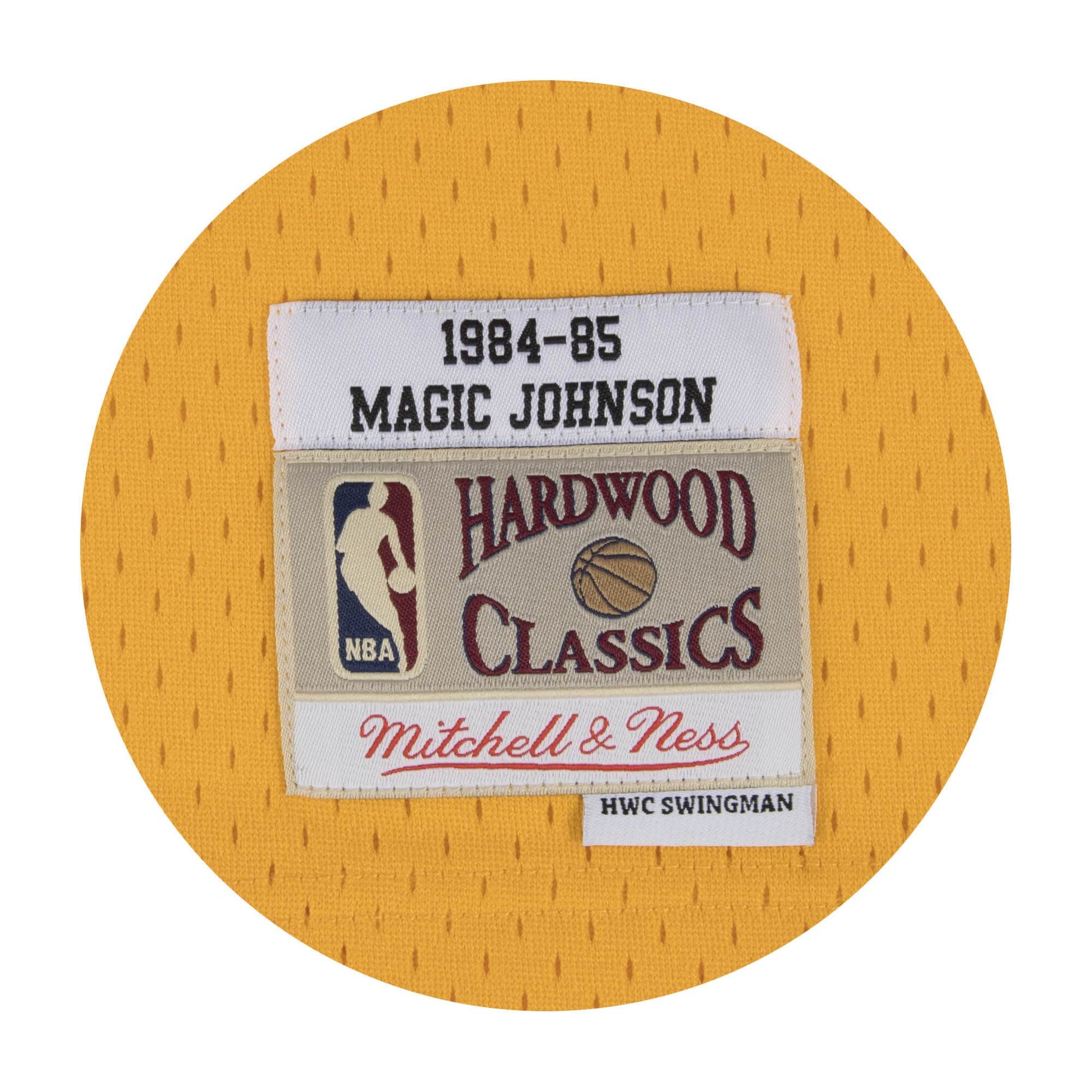 Magic Johnson 32 Men's Basketball Jersey Size Large Black / Red / Silver