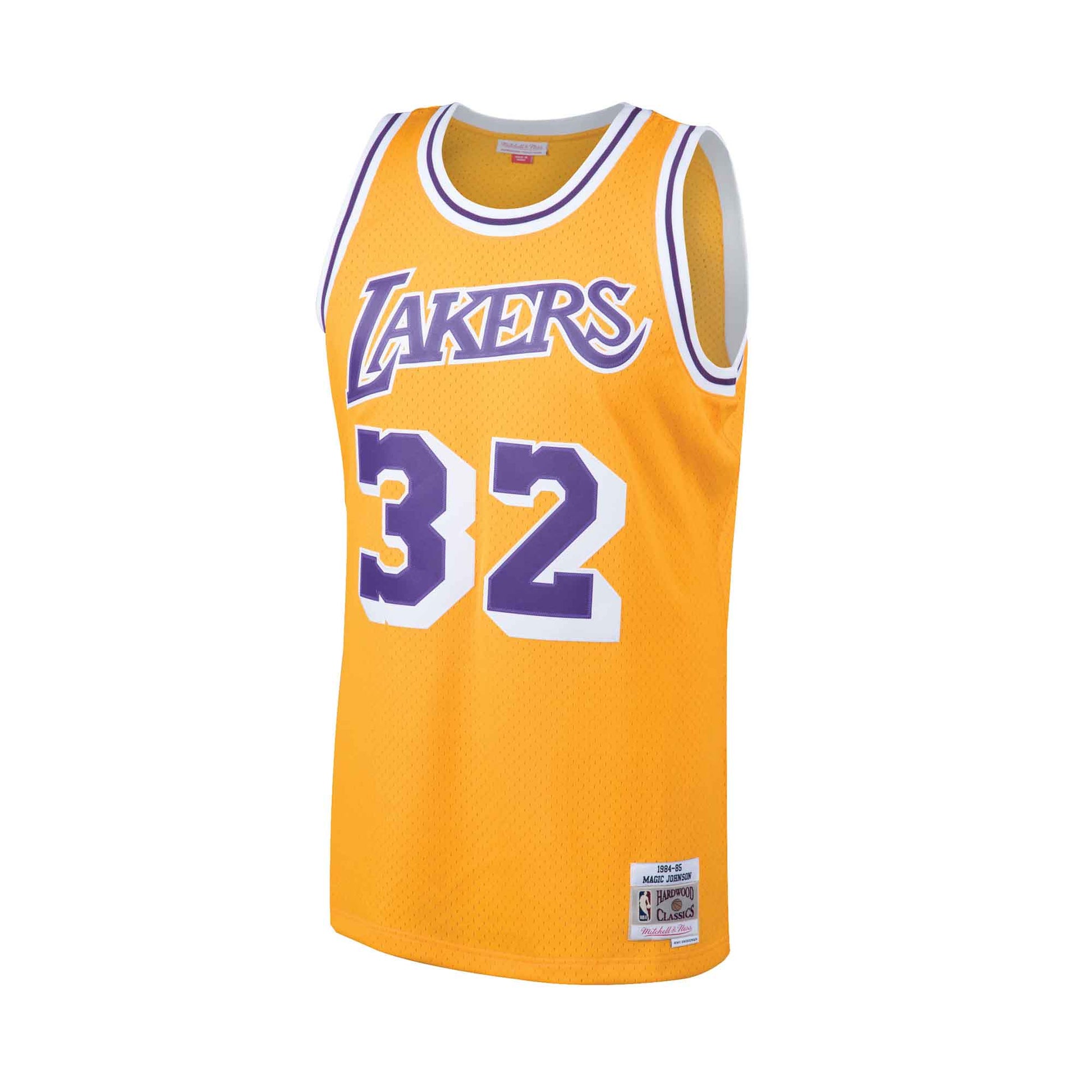 Los Angeles Lakers Magic Johnson 32 Nba 2020 New Arrival Orange